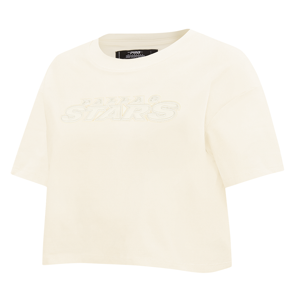 NHL DALLAS STARS NEUTRAL T-SHIRT À COUPE CARRÉE POUR FEMME (COQUILLE D'ŒUF)