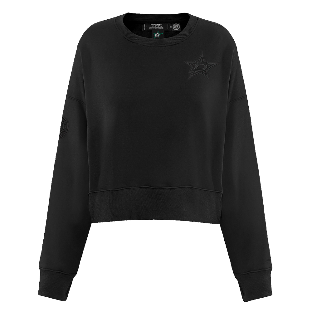 NHL DALLAS STARS NEUTRAL CHANDAIL À COL ROND POUR FEMME (NOIR)