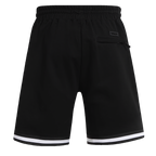 NHL EDMONTON OILERS CLASSIC CHENILLE SHORT EN MAILLE DOUBLE POUR HOMME (NOIR)