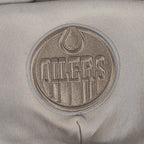 NHL EDMONTON OILERS WINGSPAN CHANDAIL À CAPUCHON POUR HOMME (TAUPE)
