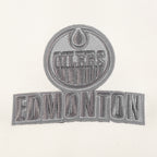 NHL EDMONTON OILERS REVERSE FRENCH TERRY MEN'S CREWNECK SWEATSHIRT (EGGSHELL)