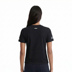 NHL EDMONTON OILERS CLASSIC WOMEN'S SJ SLIM FIT TEE (BLACK)