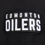 NHL EDMONTON OILERS CLASSIC WOMEN'S SJ BOXY TEE (BLACK)