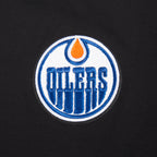 NHL EDMONTON OILERS CLASSIC WOMEN'S SJ BOXY TEE (BLACK)