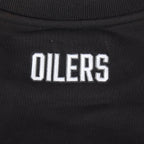 NHL EDMONTON OILERS CLASSIC WOMEN'S FLC CREWNECK (BLACK)