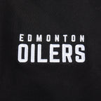 NHL EDMONTON OILERS CLASSIC WOMEN'S FLC CREWNECK (BLACK)