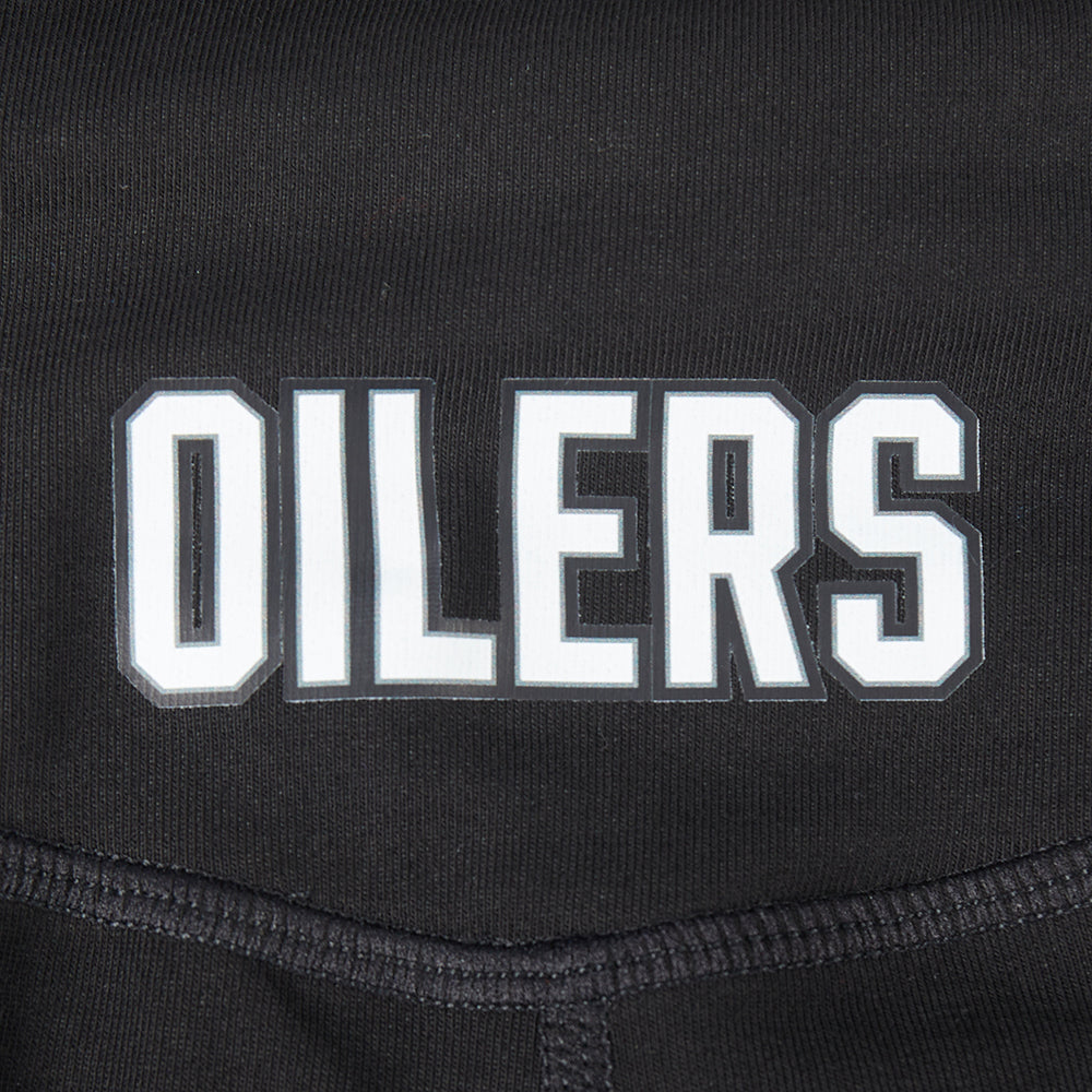NHL EDMONTON OILERS CLASSIC WOMEN'S HW JERSEY LEGGING (BLACK)