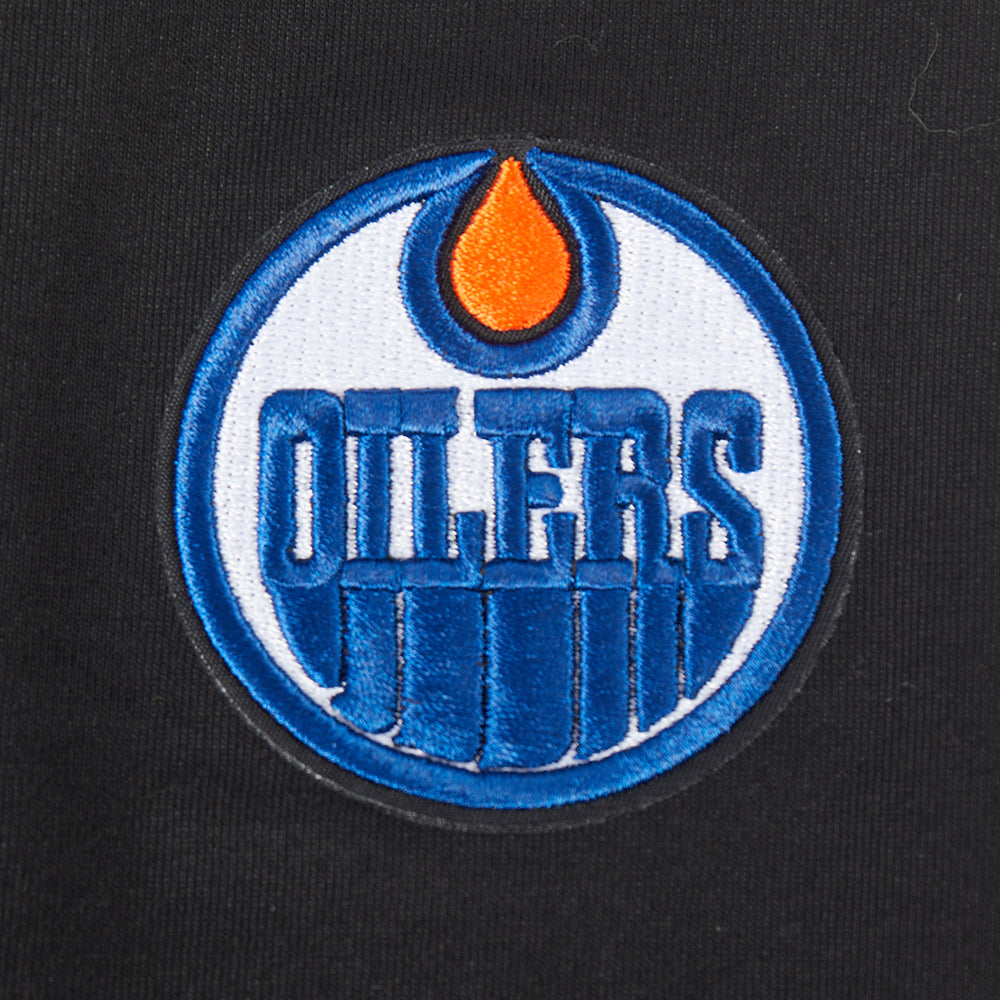 NHL EDMONTON OILERS CLASSIC WOMEN'S HW JERSEY LEGGING (BLACK)