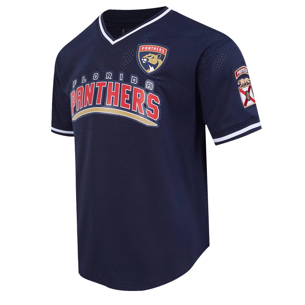 NHL FLORIDA PANTHERS CLASSIC T-SHIRT EN FILET POUR HOMME (MARINE MINUIT)
