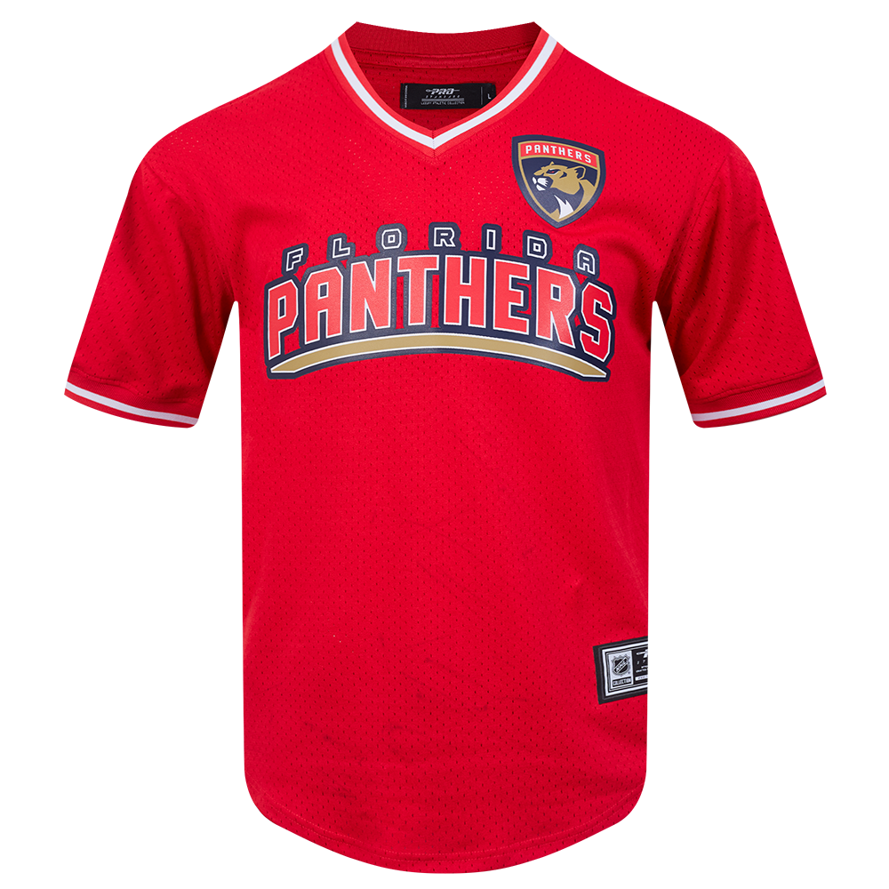 NHL FLORIDA PANTHERS CLASSIC MESH TEE (RED)