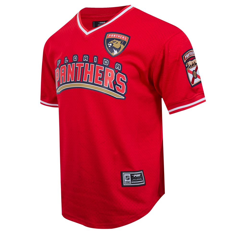 NHL FLORIDA PANTHERS CLASSIC MESH TEE (RED)