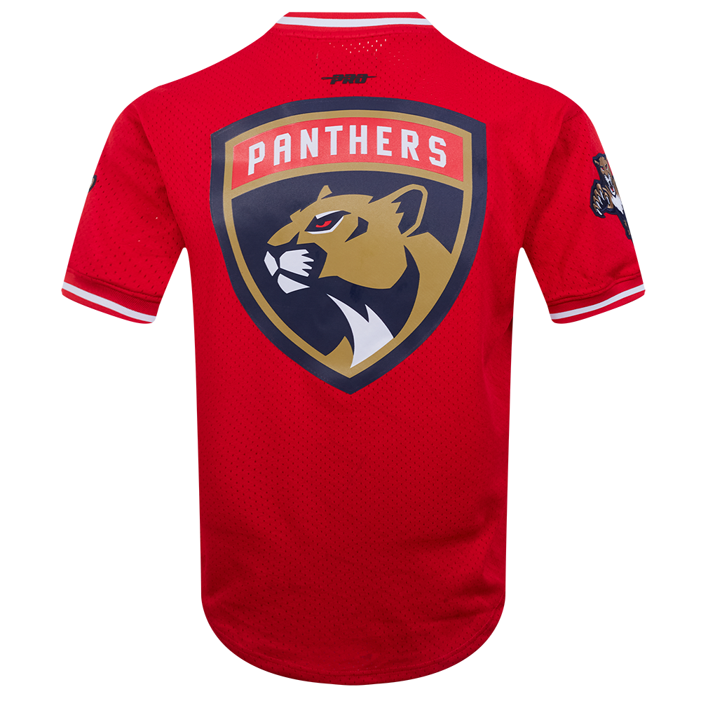 NHL FLORIDA PANTHERS CLASSIC MESH TEE (RED)