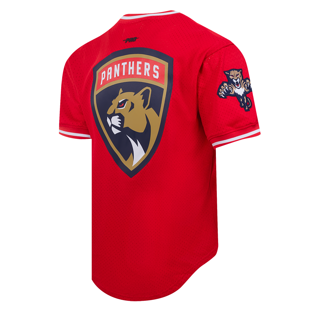 NHL FLORIDA PANTHERS CLASSIC MESH TEE (RED)