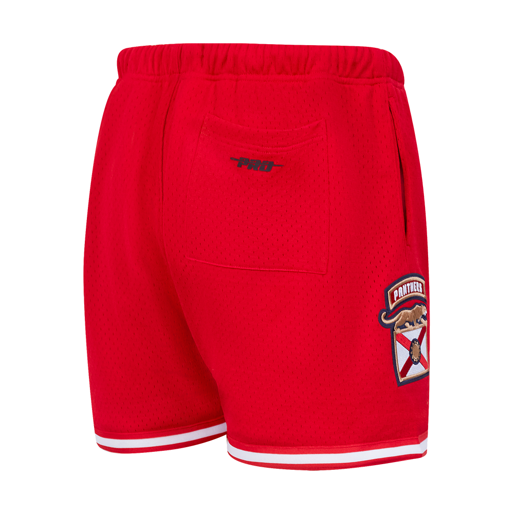 NHL FLORIDA PANTHERS CLASSIC MESH SHORT (ROUGE)