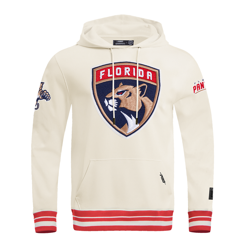 NHL FLORIDA PANTHERS RETRO CLASSIC MEN'S  FLC PO HOODIE (EGGSHELL/ RED)