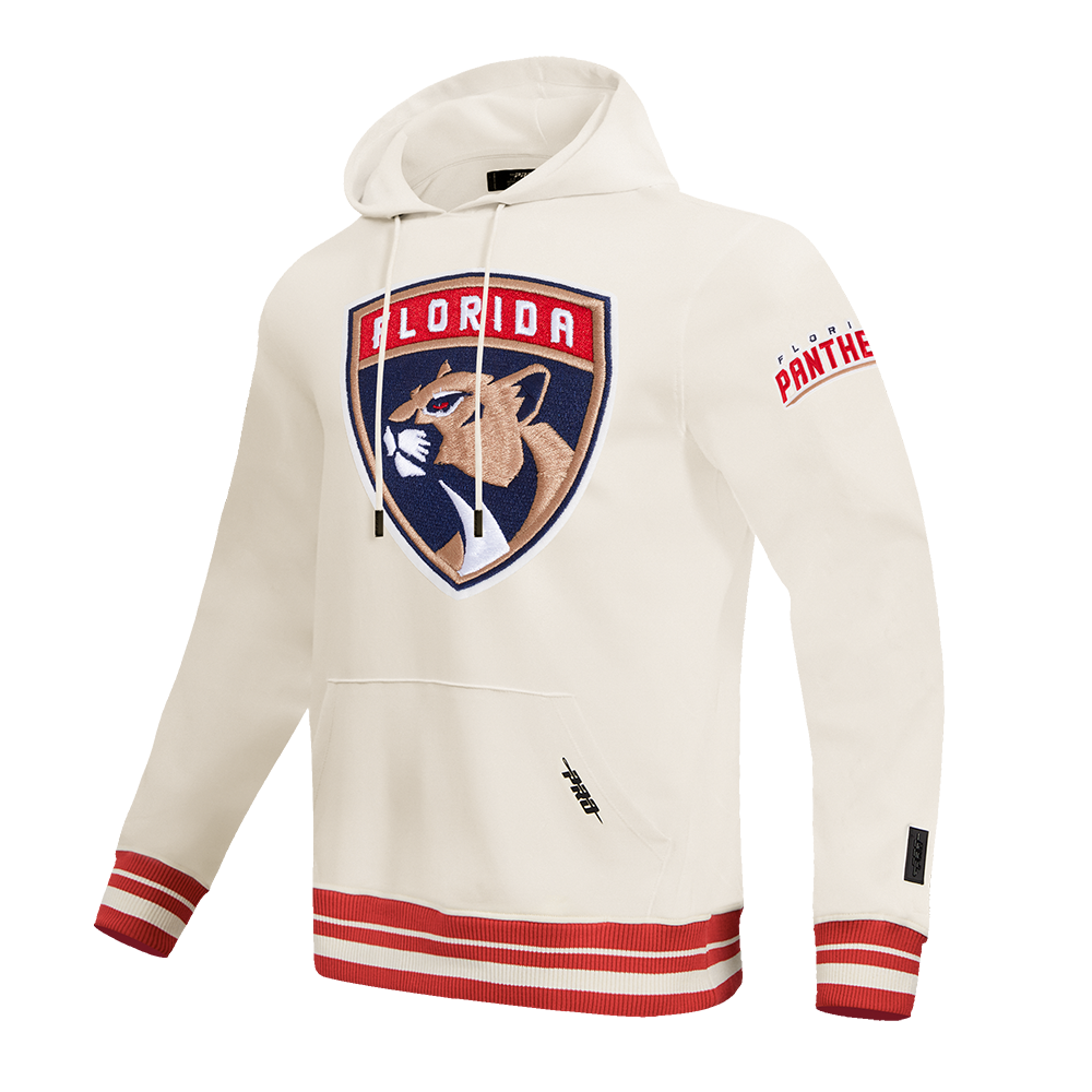 NHL FLORIDA PANTHERS RETRO CLASSIC MEN'S  FLC PO HOODIE (EGGSHELL/ RED)