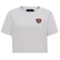 NHL FLORIDA PANTHERS CLASSIC WOMEN'S SJ BOXY TEE (WHITE)