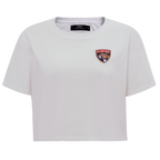 NHL FLORIDA PANTHERS CLASSIC WOMEN'S SJ BOXY TEE (WHITE)