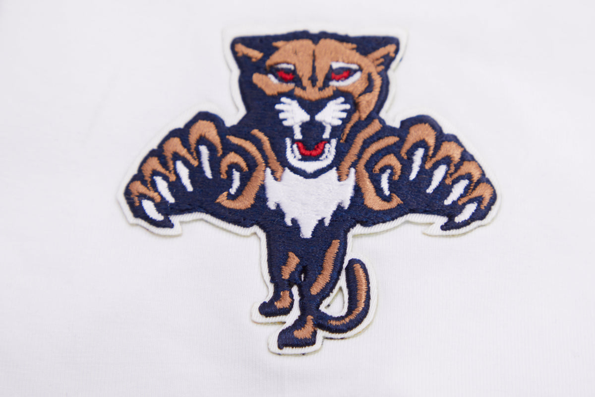 NHL FLORIDA PANTHERS CLASSIC WOMEN'S SJ BOXY TEE (WHITE)