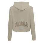 NHL FLORIDA PANTHERS NEUTRAL CHANDAIL À CAPUCHON COURT EN MOLLETON POUR FEMME (TAUPE)