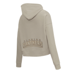 NHL FLORIDA PANTHERS NEUTRAL CHANDAIL À CAPUCHON COURT EN MOLLETON POUR FEMME (TAUPE)