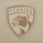 NHL FLORIDA PANTHERS NEUTRAL CHANDAIL À CAPUCHON COURT EN MOLLETON POUR FEMME (TAUPE)
