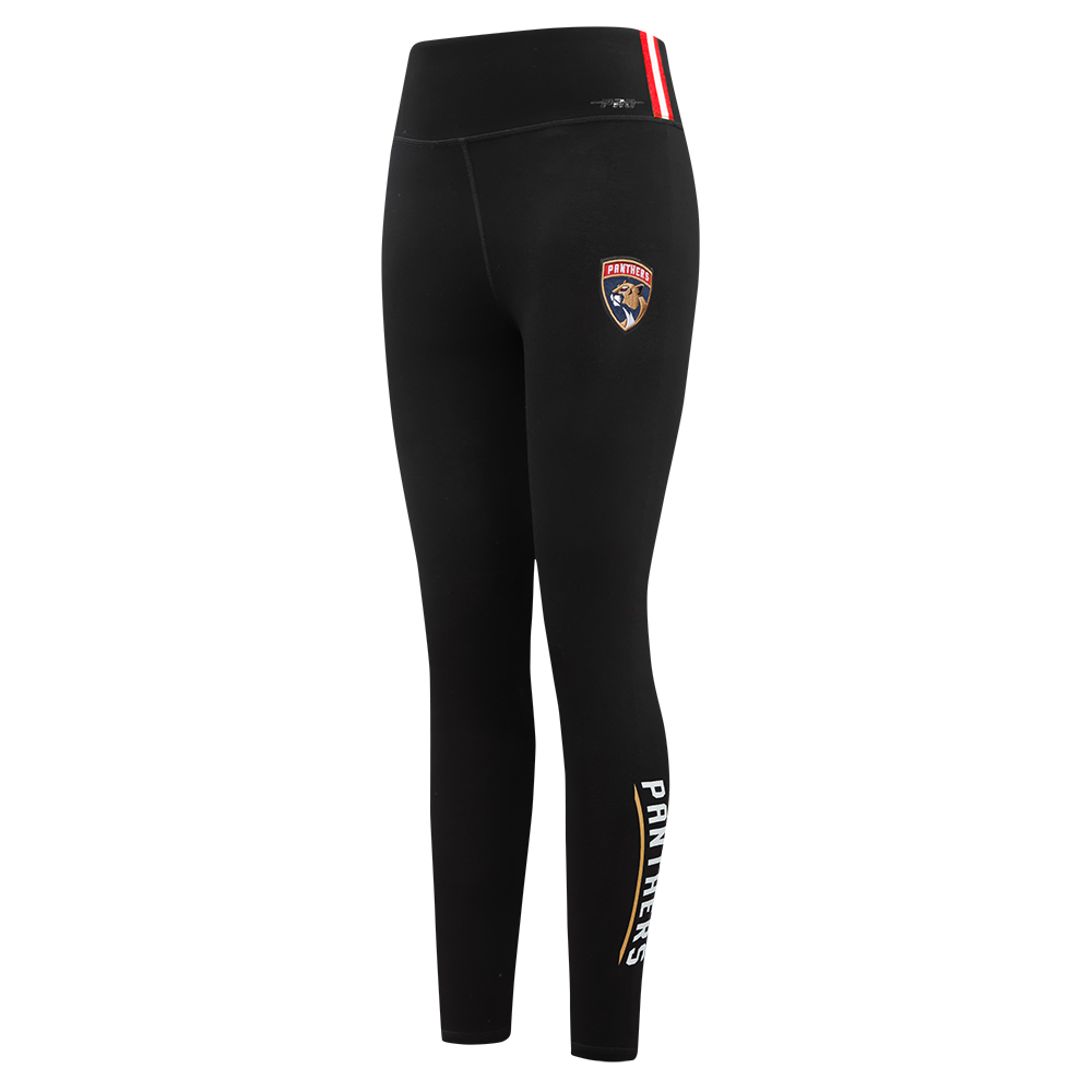 NHL FLORIDA PANTHERS CLASSIC LEGGING EN JERSEY ÉPAIS POUR FEMME (NOIR)