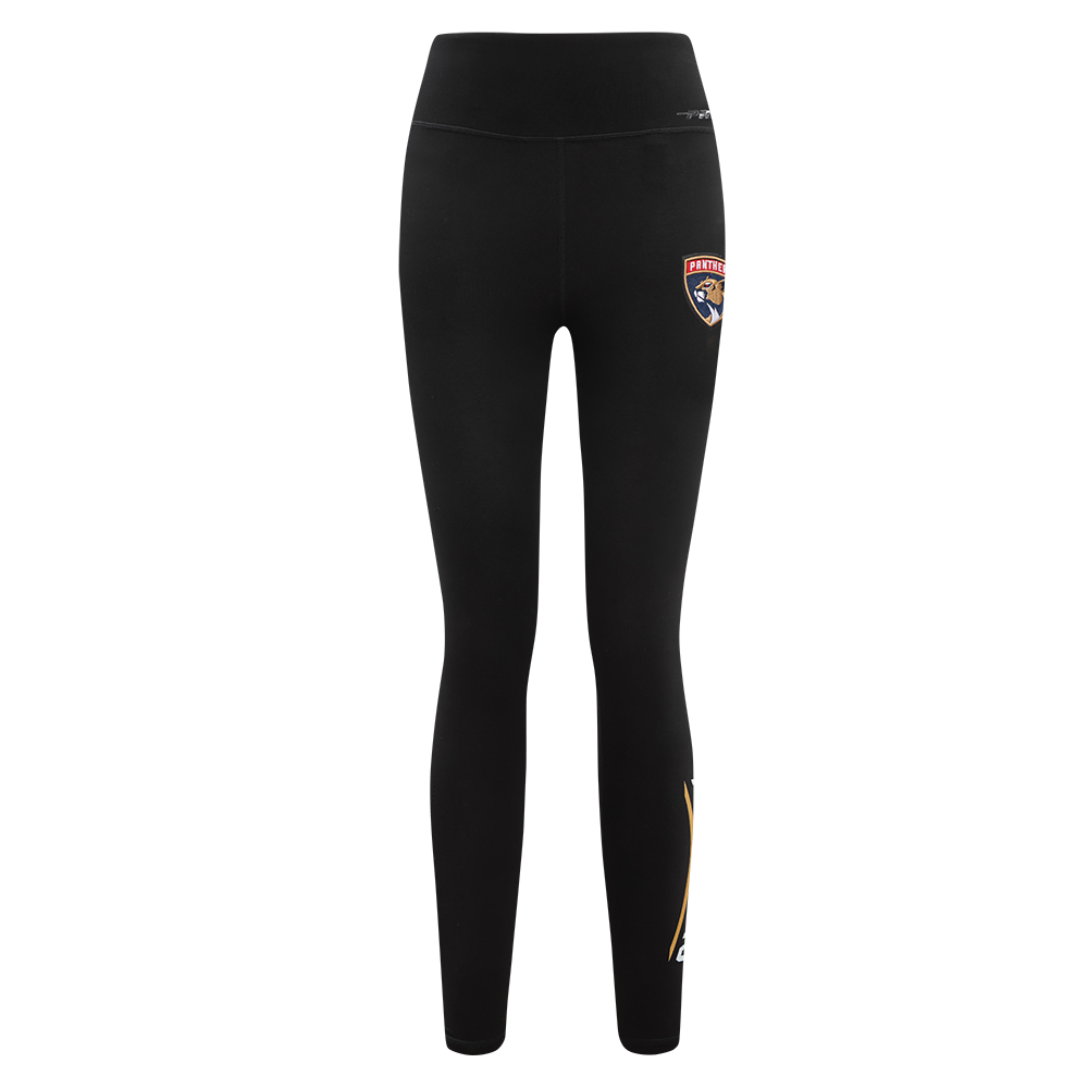 NHL FLORIDA PANTHERS CLASSIC LEGGING EN JERSEY ÉPAIS POUR FEMME (NOIR)