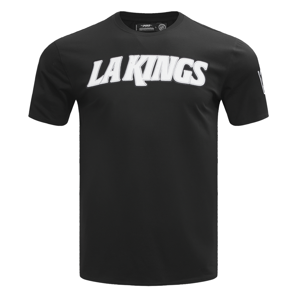 NHL LOS ANGELES KINGS CLASSIC CHENILLE T-SHIRT POUR HOMME (NOIR)