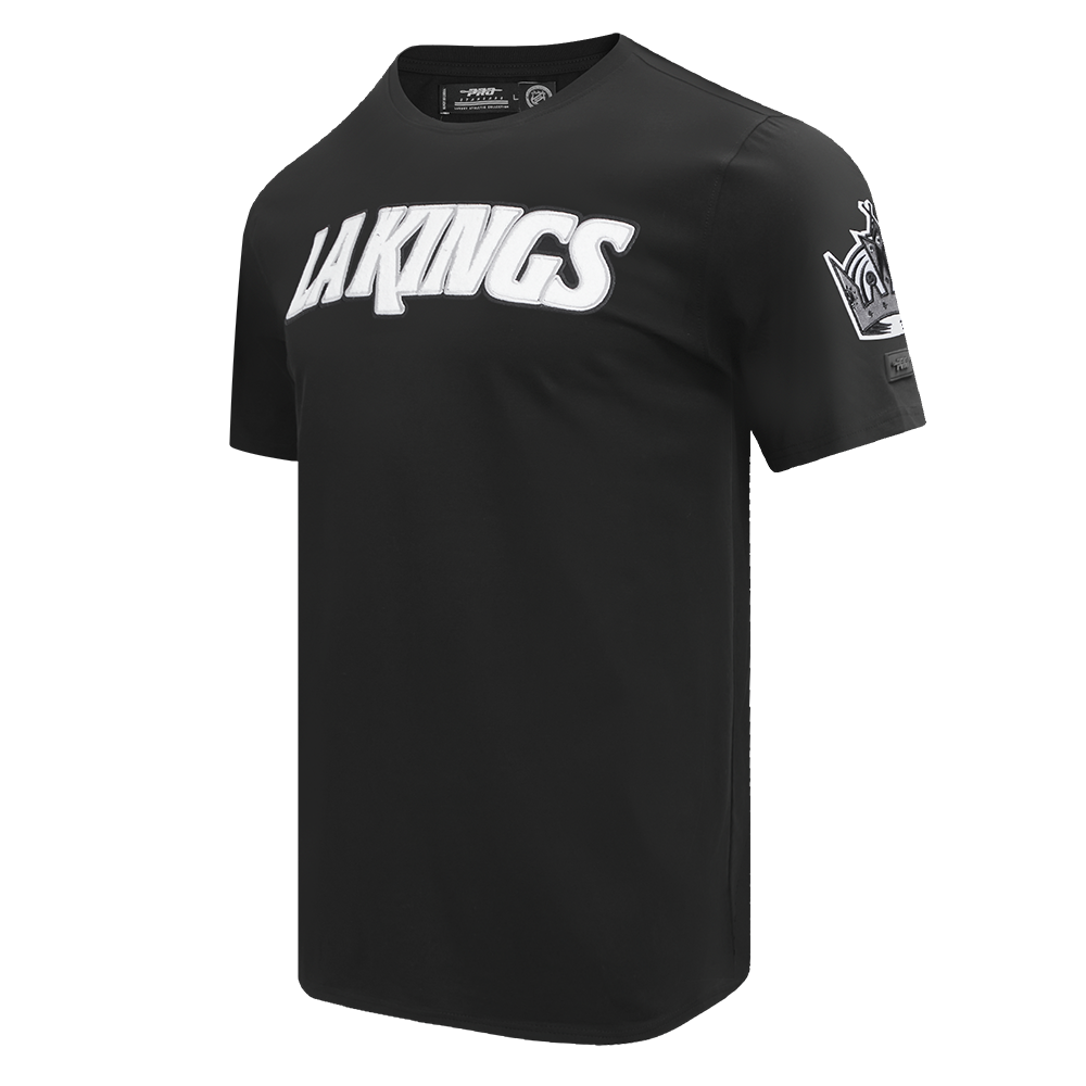 NHL LOS ANGELES KINGS CLASSIC CHENILLE MEN'S TEE (BLACK)