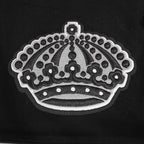 NHL LOS ANGELES KINGS RETRO CLASSIC T-SHIRT EN MAILLE DOUBLE POUR HOMME (NOIR/GRIS)