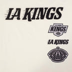 NHL LOS ANGELES KINGS RETRO CLASSIC MEN'S SJ STRIPED TEE (EGGSHELL/ BLACK)