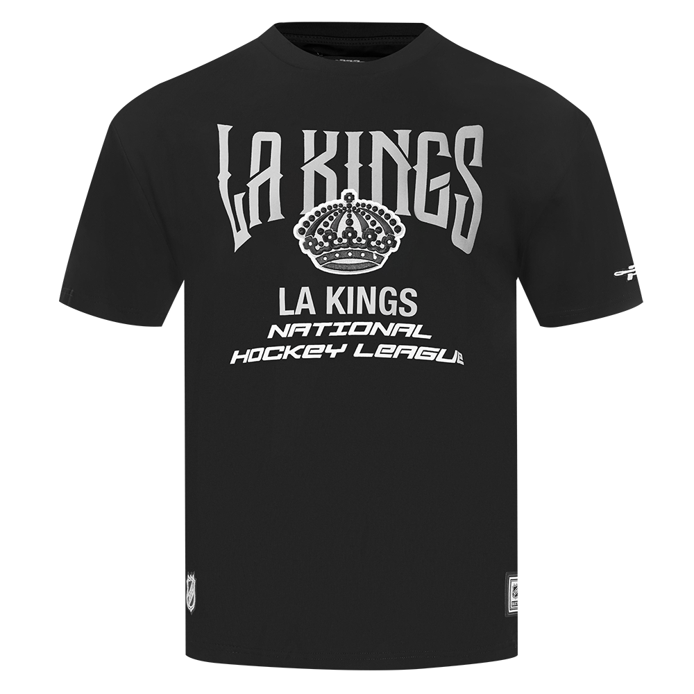 NHL LOS ANGELES KINGS CITY TOUR 2.0 MEN'S CJ DROP SHOULDER TEE (BLACK)