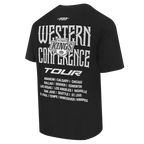 NHL LOS ANGELES KINGS CITY TOUR 2.0 MEN'S CJ DROP SHOULDER TEE (BLACK)