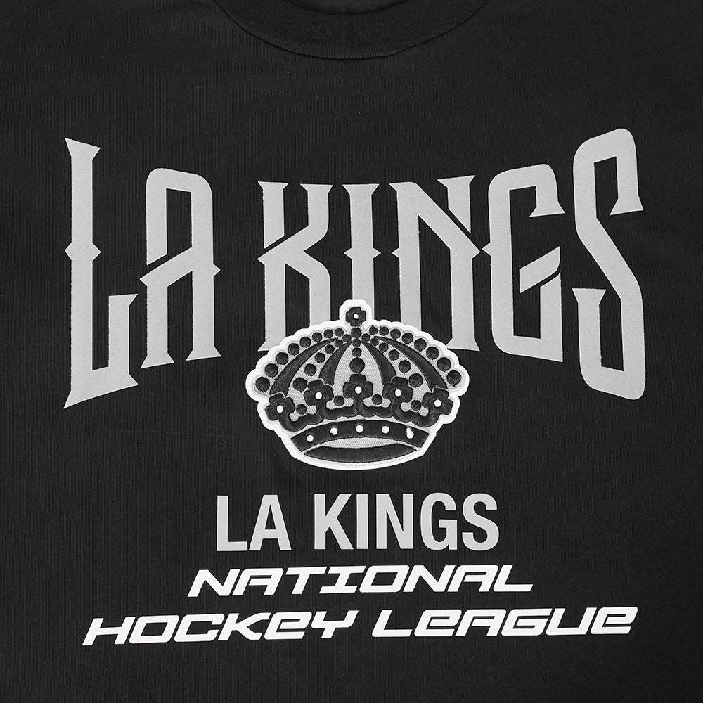 NHL LOS ANGELES KINGS CITY TOUR 2.0 MEN'S CJ DROP SHOULDER TEE (BLACK)
