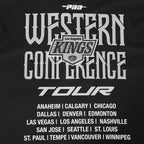 NHL LOS ANGELES KINGS CITY TOUR 2.0 MEN'S CJ DROP SHOULDER TEE (BLACK)