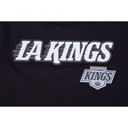NHL LOS ANGELES KINGS MESH T-SHIRT EN JERSEY SIMPLE À RAYURES POUR HOMME (NOIR)