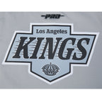 NHL LOS ANGELES KINGS MESH T-SHIRT EN JERSEY SIMPLE À RAYURES POUR HOMME (GRIS)
