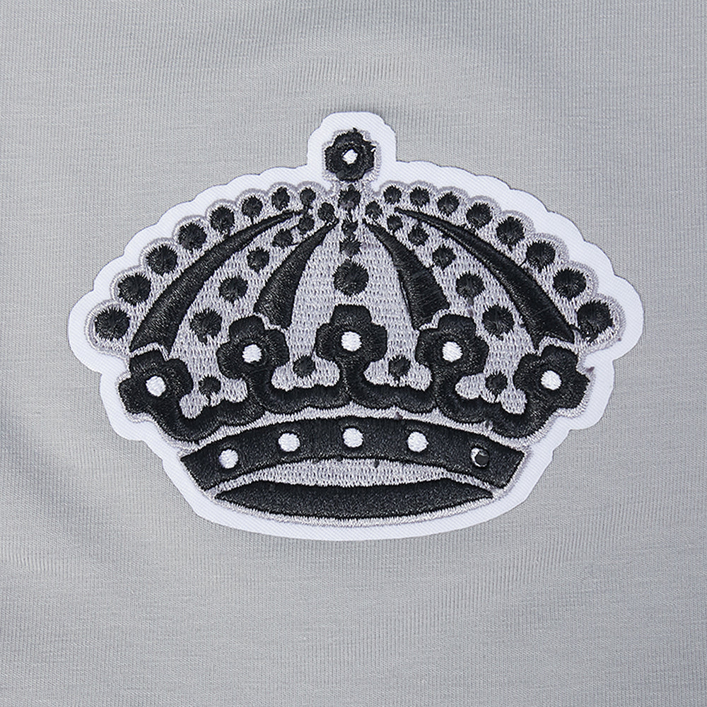 NHL LOS ANGELES KINGS MESH T-SHIRT EN JERSEY SIMPLE À RAYURES POUR HOMME (GRIS)