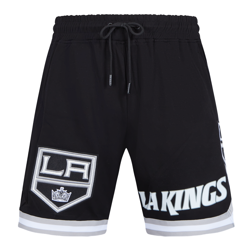 NHL LOS ANGELES KINGS CLASSIC CHENILLE SHORT POUR HOMME (NOIR/GRIS)