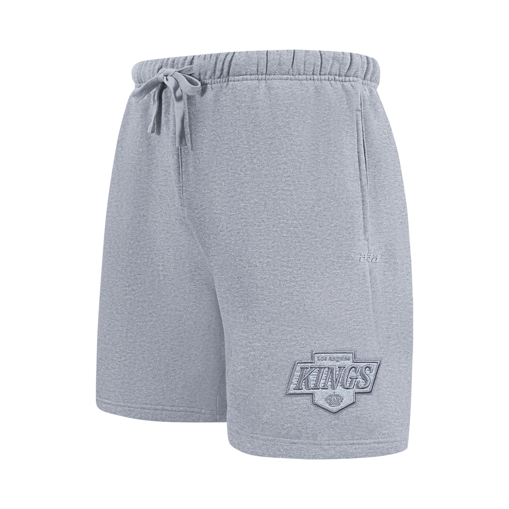 NHL LOS ANGELES KINGS NEUTRAL MEN'S  MEN'S FLC SHORT (DARK HEATHER GRAY)