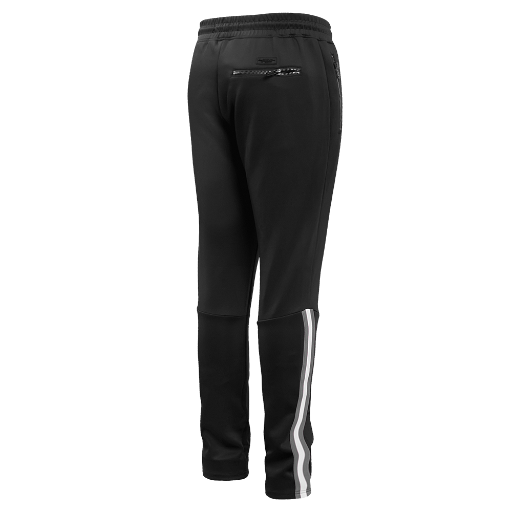 NHL LOS ANGELES KINGS CLASSIC CHENILLE MEN'S DK TRACK PANT (BLACK/GRAY)