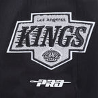 NHL LOS ANGELES KINGS CLASSIC CHENILLE MEN'S DK TRACK PANT (BLACK/GRAY)