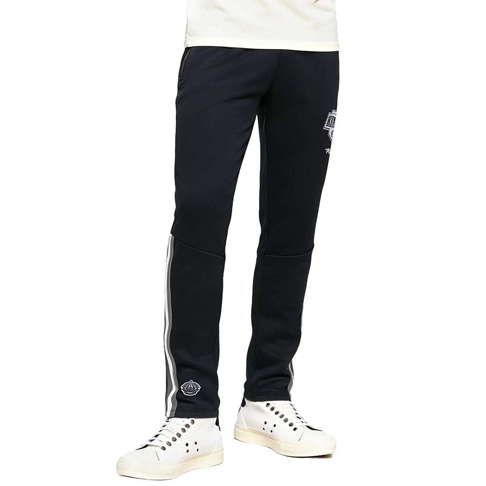 NHL LOS ANGELES KINGS CLASSIC CHENILLE MEN'S DK TRACK PANT (BLACK/GRAY)