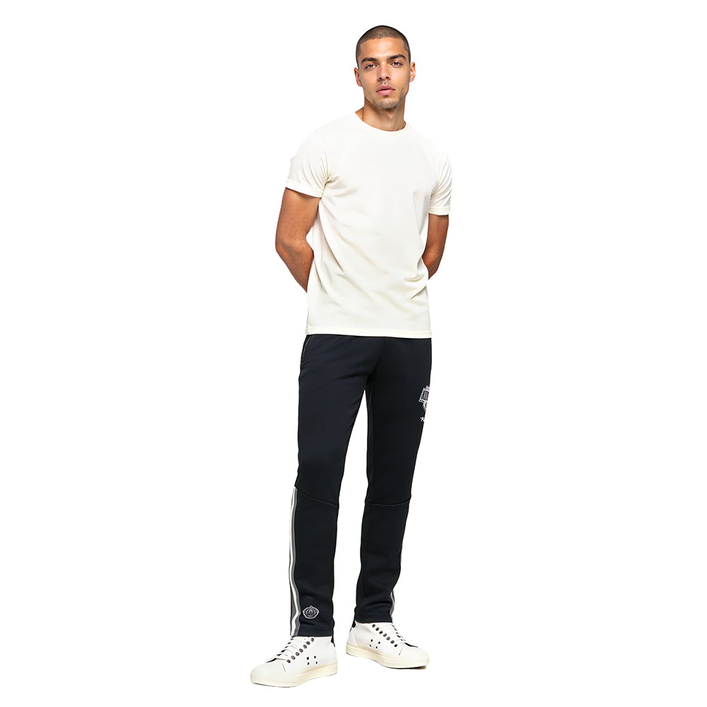NHL LOS ANGELES KINGS CLASSIC CHENILLE MEN'S DK TRACK PANT (BLACK/GRAY)
