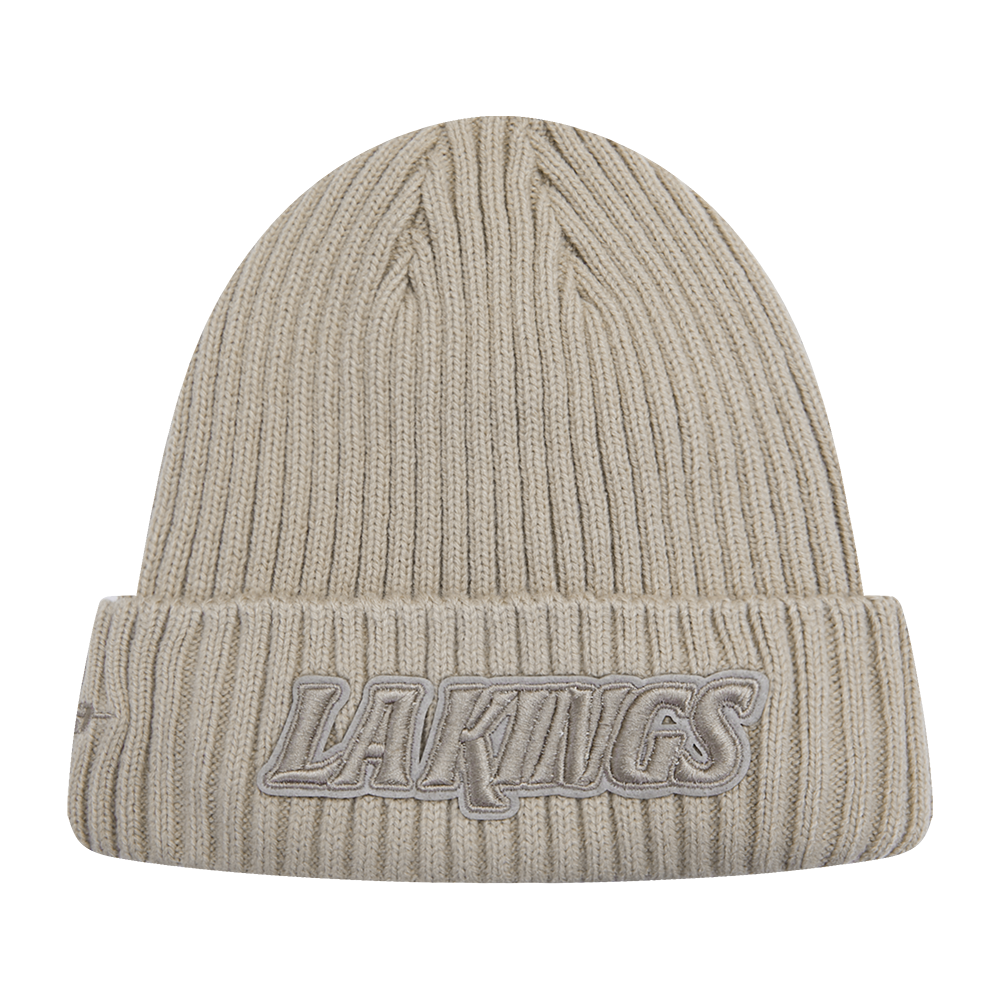 NHL LOS ANGELES KINGS NEUTRAL BEANIE (TAUPE)