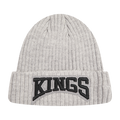 NHL LOS ANGELES KINGS CREST EMBLEM TUQUE (GRIS)