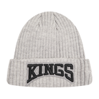 NHL LOS ANGELES KINGS CREST EMBLEM TUQUE (GRIS)
