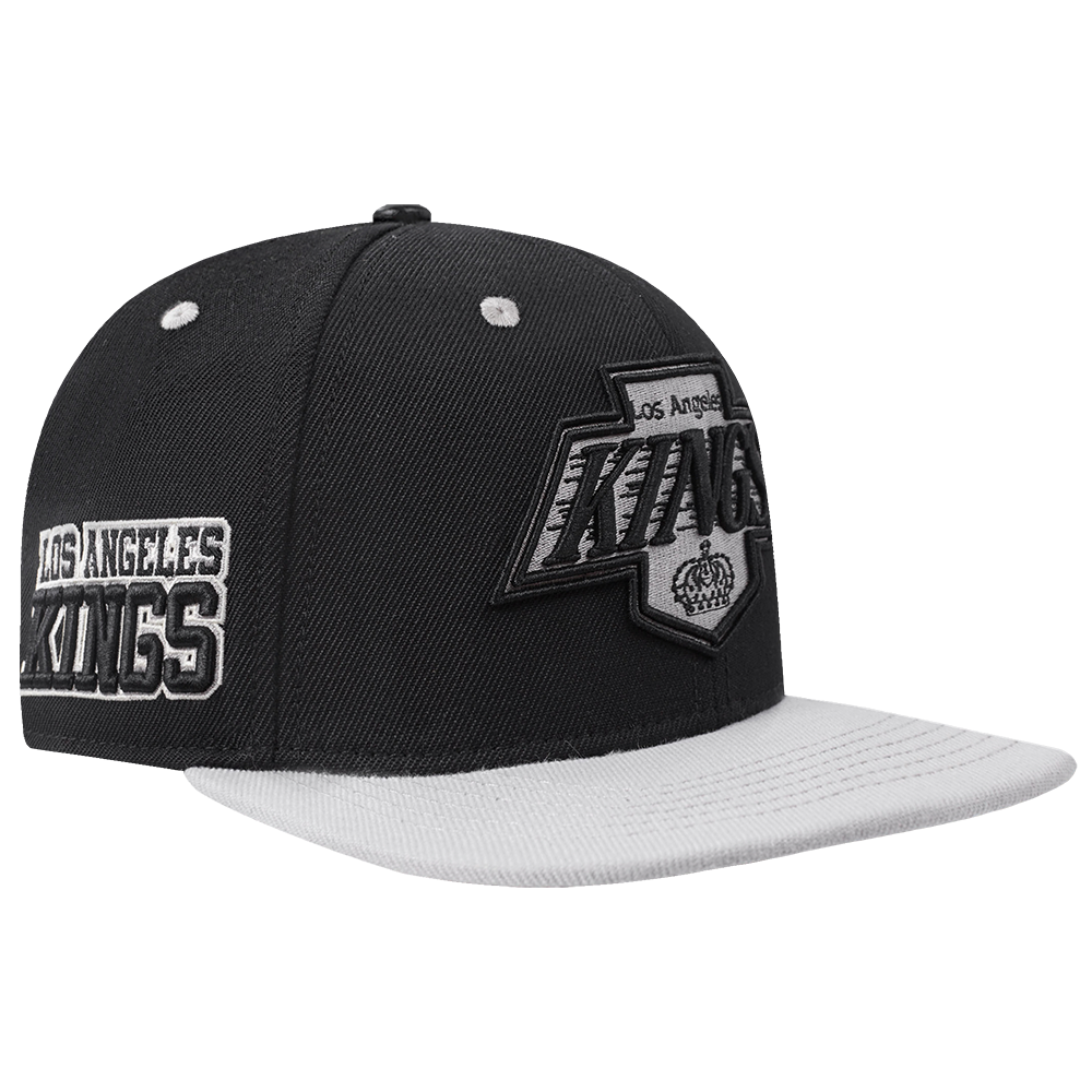 NHL LOS ANGELES KINGS RETRO CLASSIC UNISEX PRIMARY LOGO WOOL SNAPBACK (BLACK)