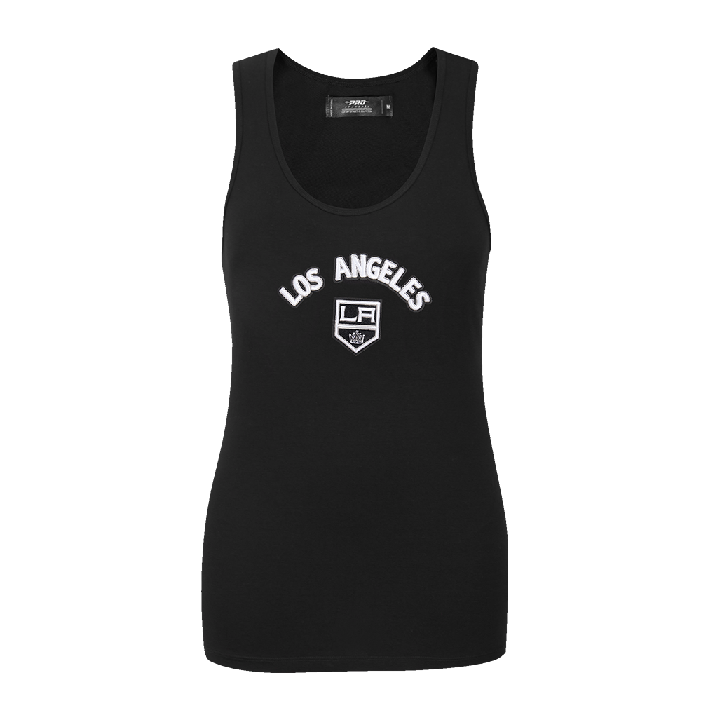 NHL LOS ANGELES KINGS CLASSIC WOMEN'S RACERBACK (BLACK)